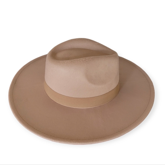 Women's Wool Felt Panama Hat - Picture 3 of 5